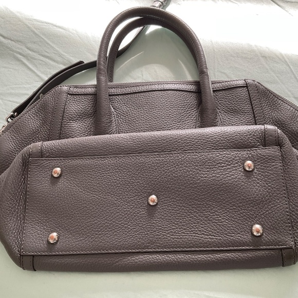 Furla Grey Leather Shoulder Bag with Handles and detachable strap - Picture 4 of 6